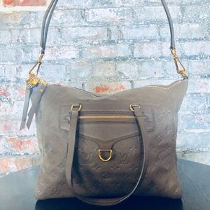 Louis Vuitton Ombre Empreinte Leather Bag